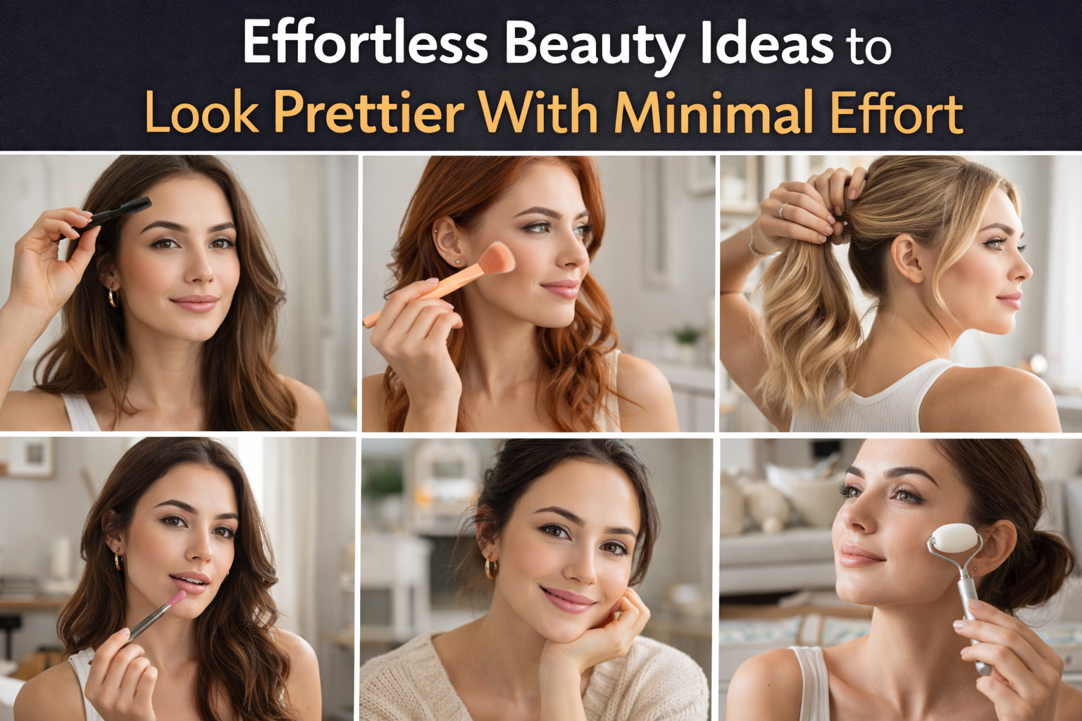 18 Effortless Beauty Ideas to Look Prettier With Minimal Effort