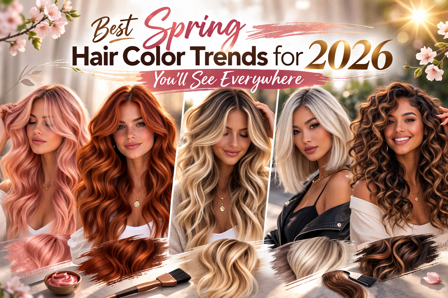 22 Best Spring Hair Color Trends for 2026 You’ll See Everywhere