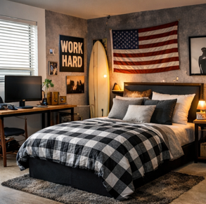 image-12 19 College Bedroom Ideas for Guys That Are Cool, Affordable, and Stylish