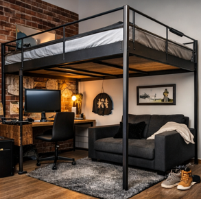 image-4 19 College Bedroom Ideas for Guys That Are Cool, Affordable, and Stylish