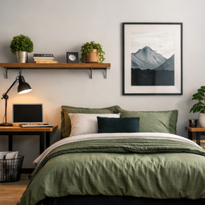 image-9 19 College Bedroom Ideas for Guys That Are Cool, Affordable, and Stylish