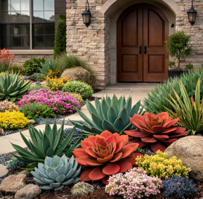 image-99 16 Succulent Landscape Design Ideas for Beautiful Front Yards