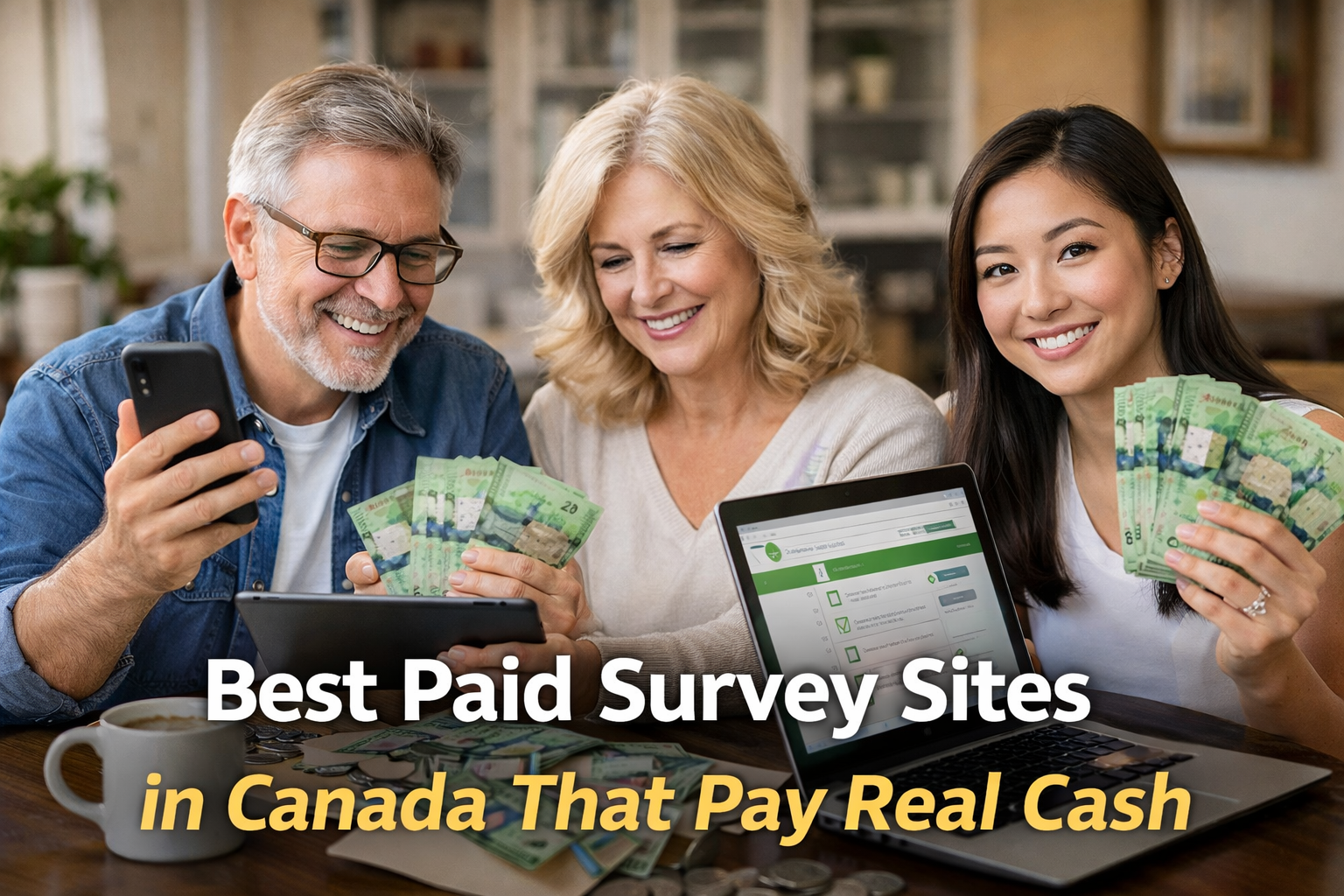10 Best Paid Survey Sites in Canada That Pay Real Cash