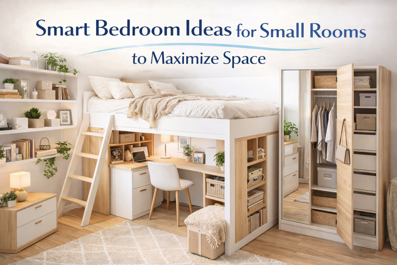 15 Smart Bedroom Ideas for Small Rooms to Maximize Space