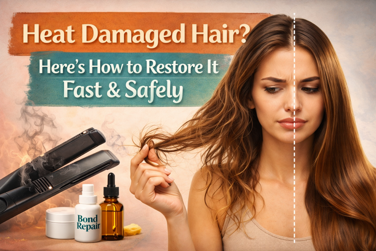 16 Heat Damaged Hair Tips Here’s How to Restore It Fast & Safely