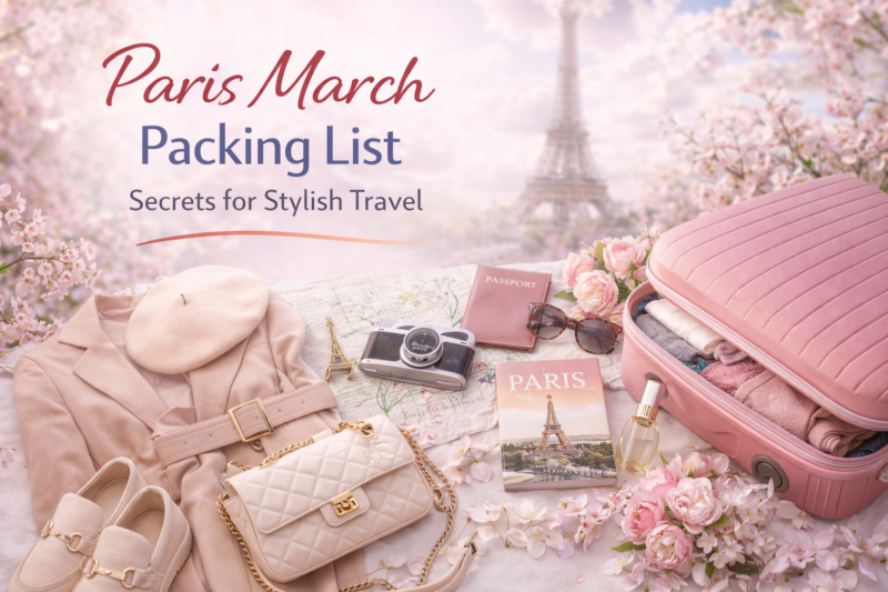 16 Paris March Packing List Secrets for Stylish Travel