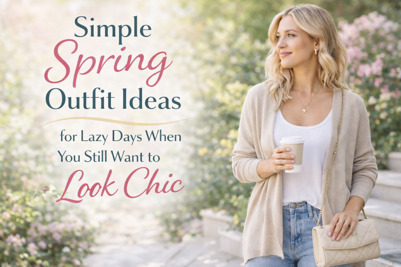 17 Simple Spring Outfit Ideas for Lazy Days When You Still Want to Look Chic