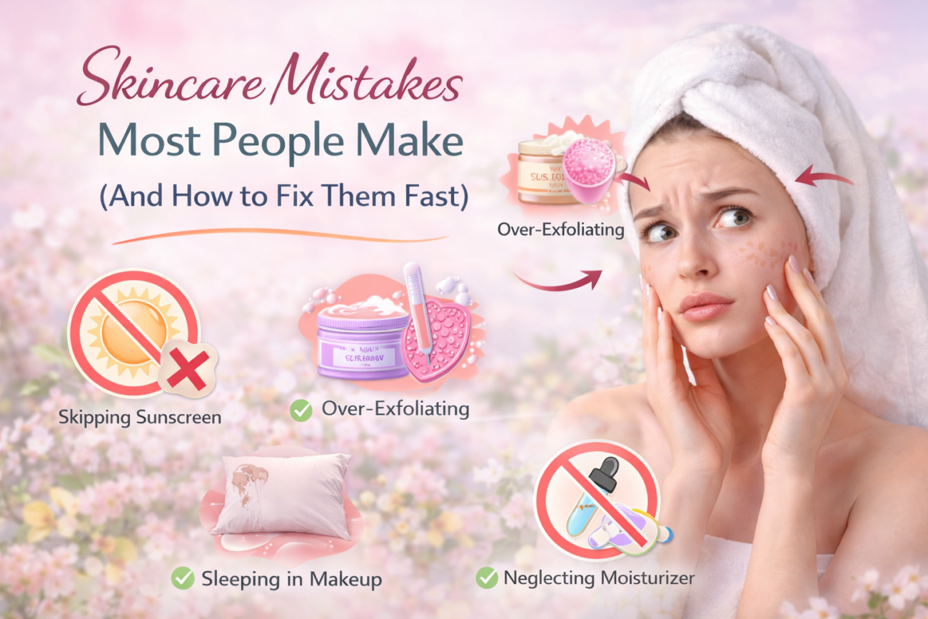 18 Skincare Mistakes Most People Make (And How to Fix Them Fast)