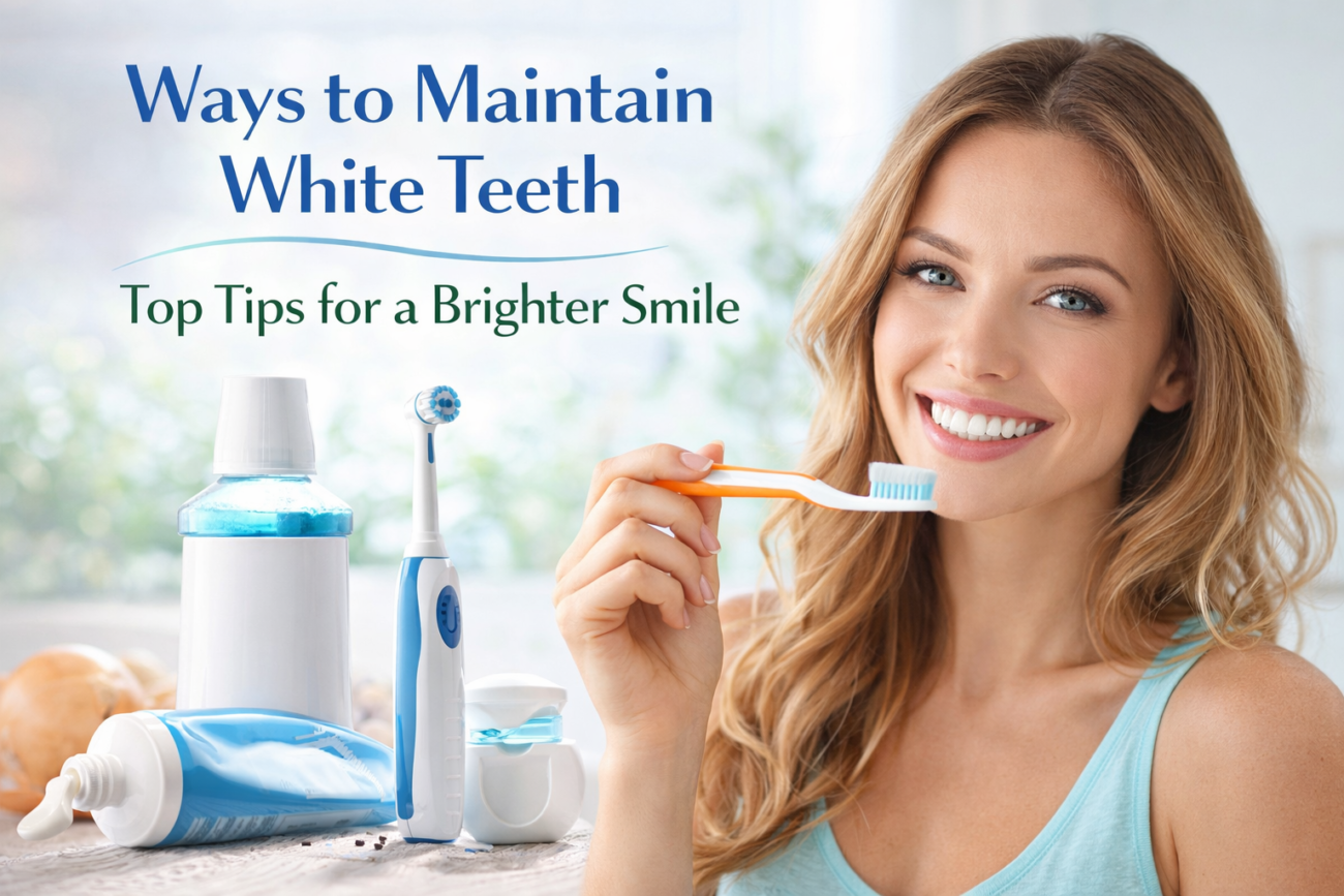 18 Ways to Maintain White Teeth – Top Tips for a Brighter Smile
