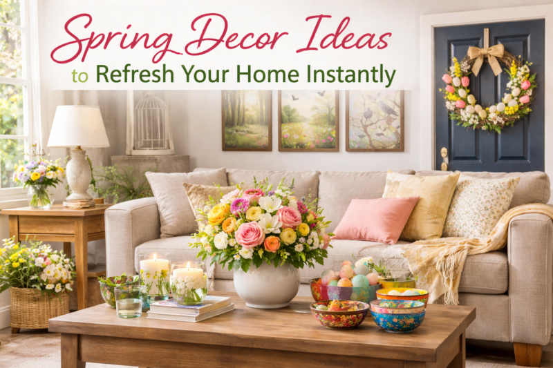 19 Spring Decor Ideas to Refresh Your Home Instantly