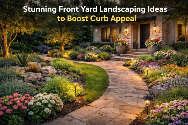 20 Stunning Front Yard Landscaping Ideas to Boost Curb Appeal