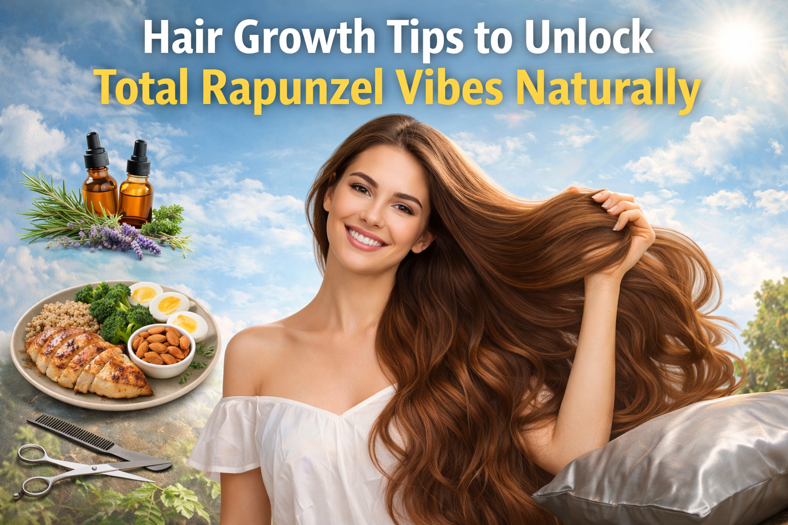 21 Hair Growth Tips to Unlock Total Rapunzel Vibes Naturally
