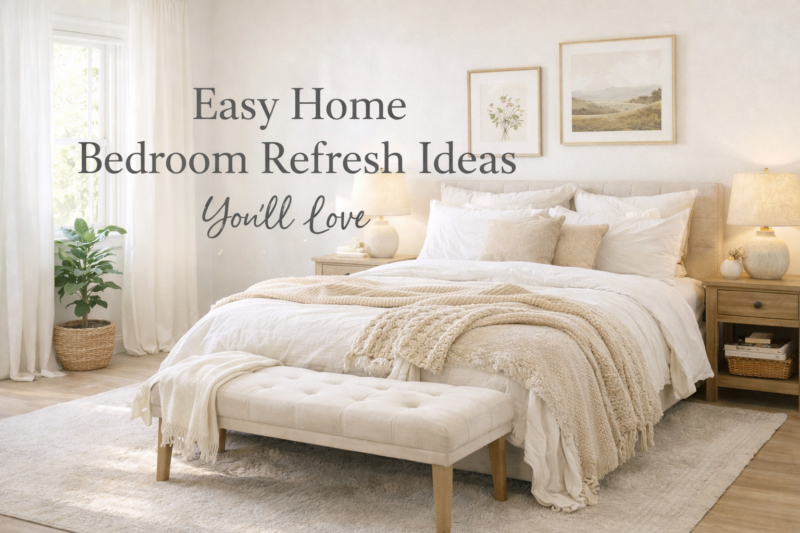 23 Easy Home Bedroom Refresh Ideas You’ll Love