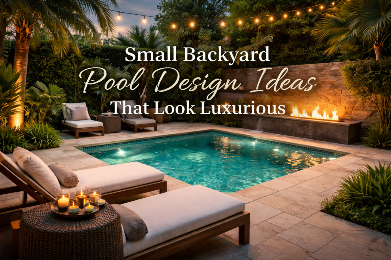 25 Small Backyard Pool Design Ideas That Look Luxurious