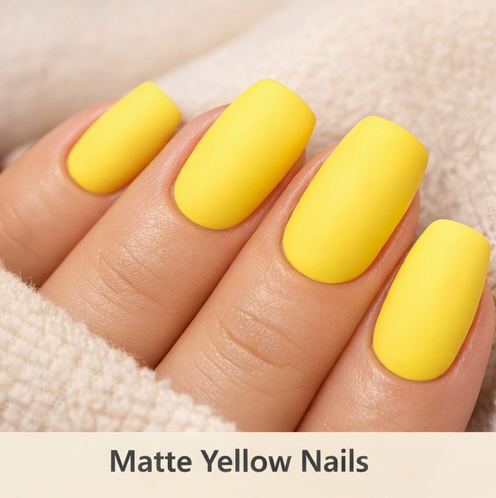 image-105 16 Bright & Happy Yellow Spring Nail Ideas to Instantly Boost Your Mood