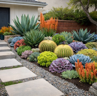 image-15 16 Succulent Landscape Design Ideas for Beautiful Front Yards
