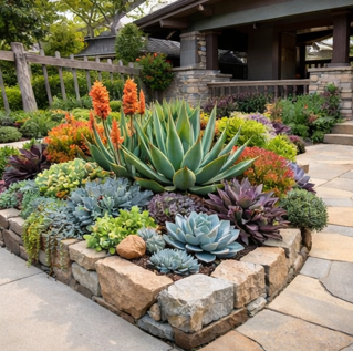 image-17 16 Succulent Landscape Design Ideas for Beautiful Front Yards