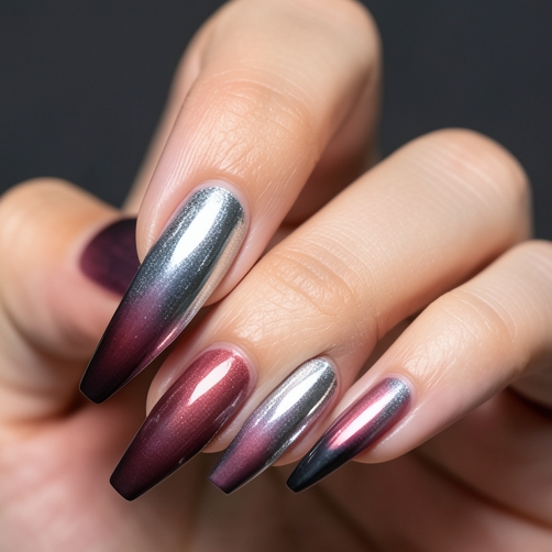 image-234 25 Insanely Shiny Spring Chrome Nails That Are Totally Worth the Hype