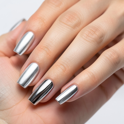 image-240 25 Insanely Shiny Spring Chrome Nails That Are Totally Worth the Hype