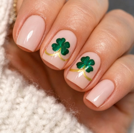 image-26 17 Pretty & Subtle St. Patrick’s Day Nail Ideas You’ll Want to Copy