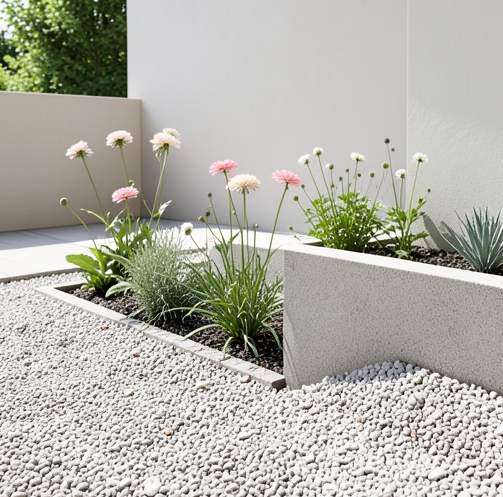 image-262 24 Stunning Flower Bed Ideas with Rocks for a Clean, Modern Landscape