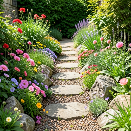 image-265 24 Stunning Flower Bed Ideas with Rocks for a Clean, Modern Landscape