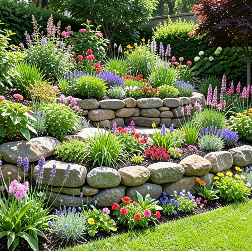 image-270 24 Stunning Flower Bed Ideas with Rocks for a Clean, Modern Landscape
