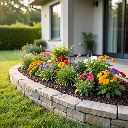 image-403 17 Beautiful Flower Bed Ideas for the Front of Your House