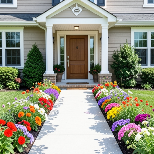 image-410 17 Beautiful Flower Bed Ideas for the Front of Your House