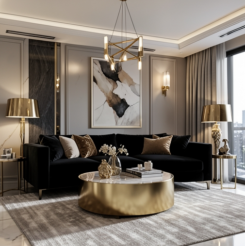 image-480 15 Black Couch Living Room Decor Ideas That Look Expensive