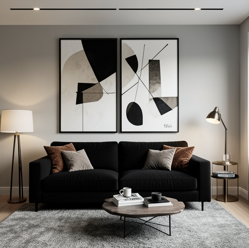 image-488 15 Black Couch Living Room Decor Ideas That Look Expensive