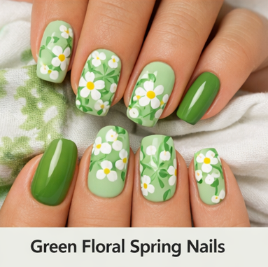image-51 20 Fresh Green Spring Nail Designs You Need to Try This Season