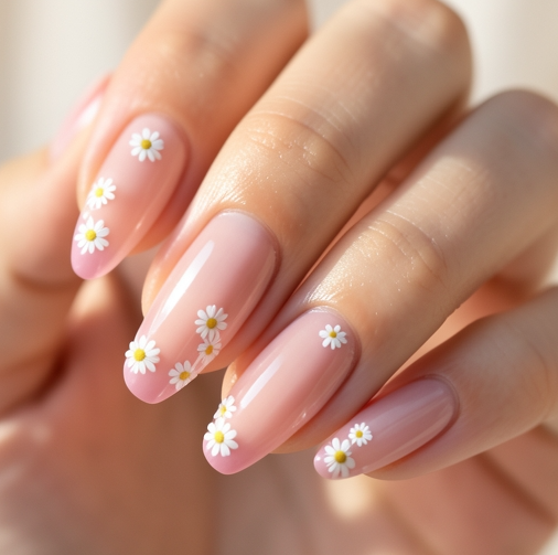 image-511 21 Daisy Nail Ideas That'll Make You Feel Like Spring All Year