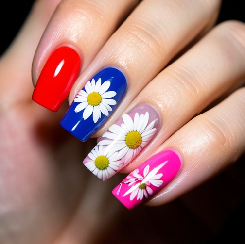 image-513 21 Daisy Nail Ideas That'll Make You Feel Like Spring All Year