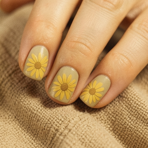 image-517 21 Daisy Nail Ideas That'll Make You Feel Like Spring All Year