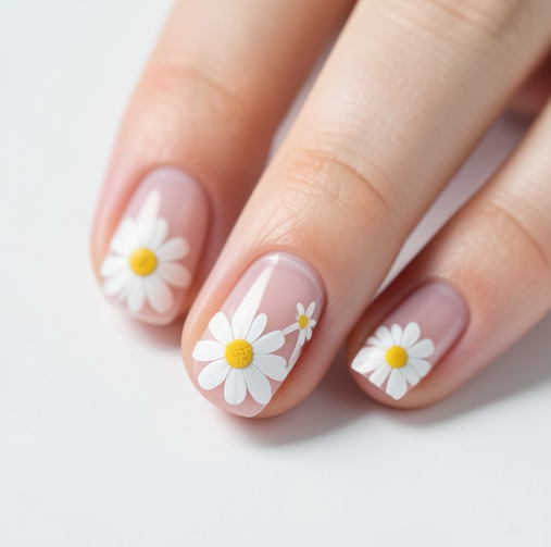 image-520 21 Daisy Nail Ideas That'll Make You Feel Like Spring All Year