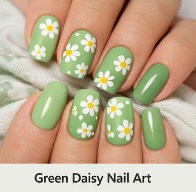 image-53 20 Fresh Green Spring Nail Designs You Need to Try This Season