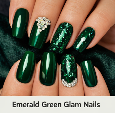 image-54 20 Fresh Green Spring Nail Designs You Need to Try This Season