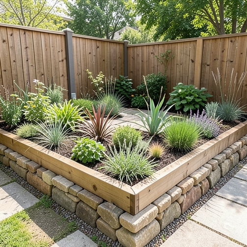 image-556 18 Raised Flower Beds in Front of House Ideas for Stunning Curb Appeal