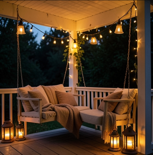 image-583 16 Front Porch Swing Decor Ideas That Make Your Porch Extra Cozy