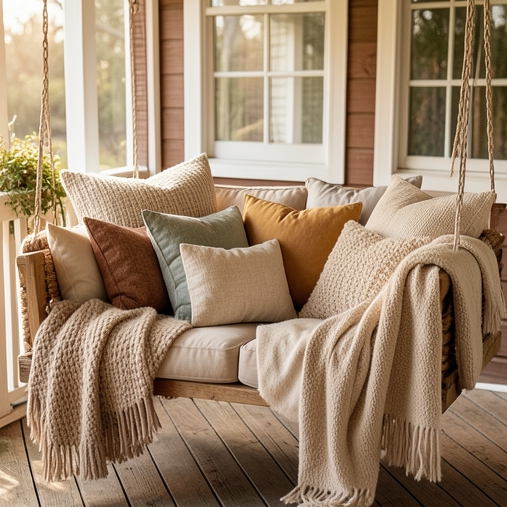 image-585 16 Front Porch Swing Decor Ideas That Make Your Porch Extra Cozy