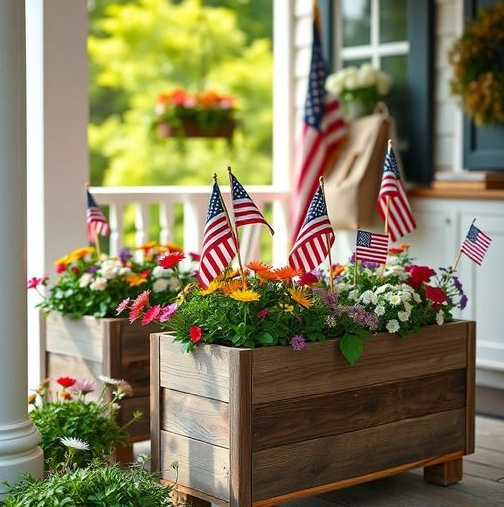 image-24 15 4th of July Front Porch Decor Ideas That Will Wow Your Guests
